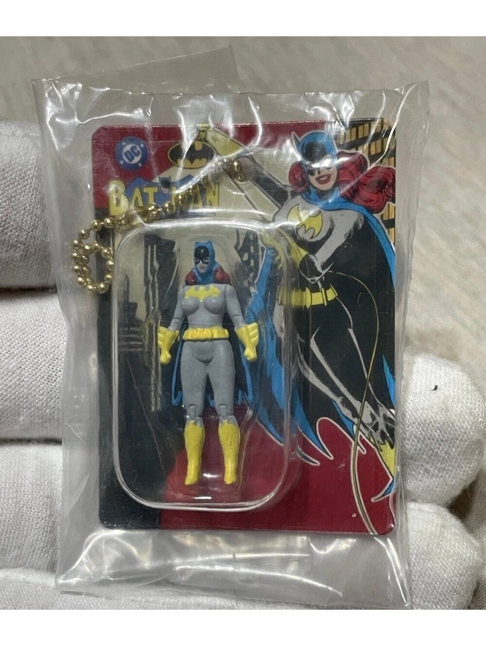 Batman Blister Charm Batgirl Bandai Japan Excl Keychain